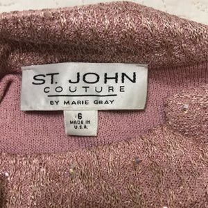 St. John Tops - pink sparkly top St. John Tops - pink sparkly top